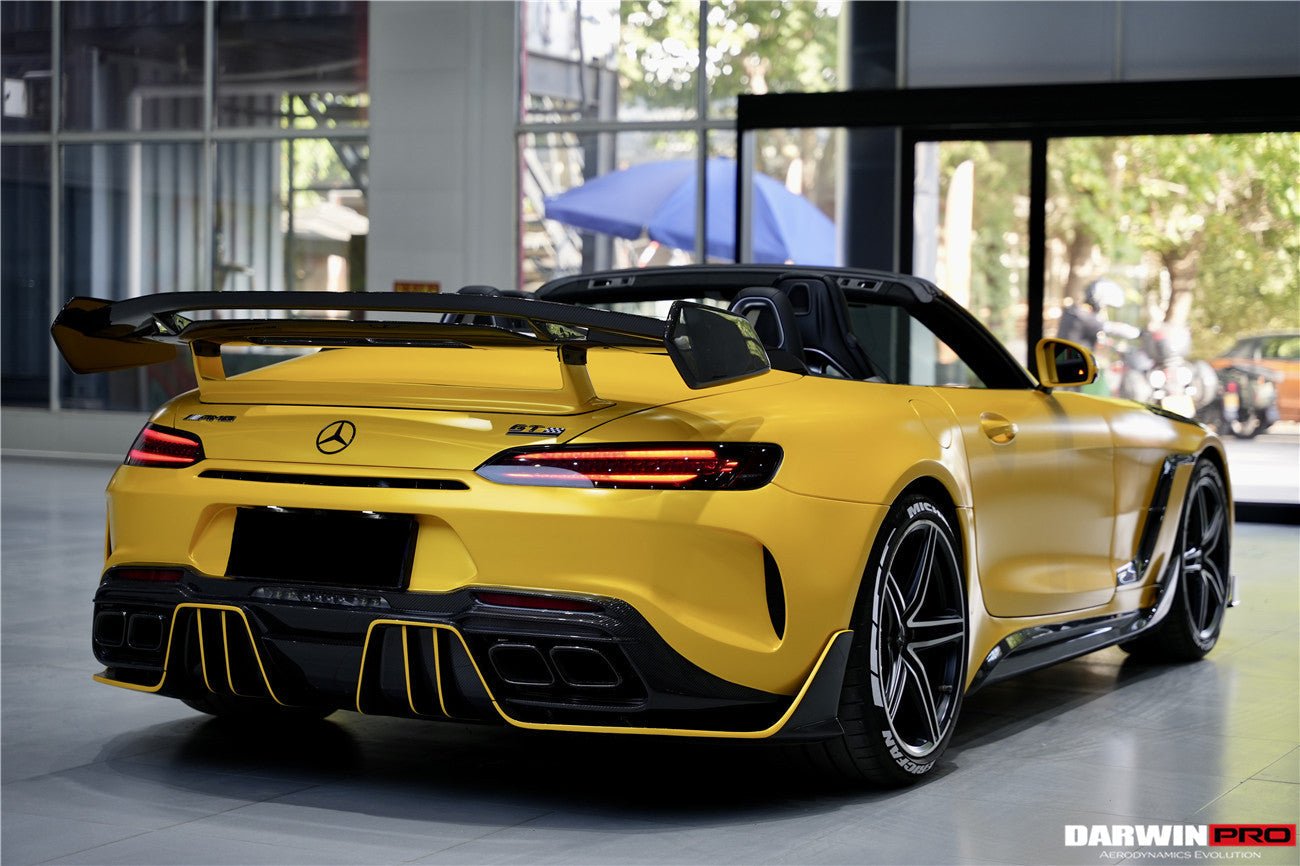 2017 - 2021 Mercedes Benz AMG GTC IMPII Part Carbon Fiber Rear Bumper With Exhasust tips